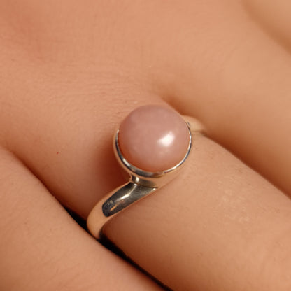 Pink Opal Ring