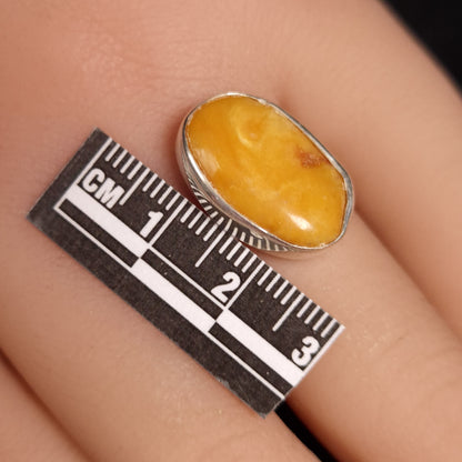 Butterscotch Amber Ring