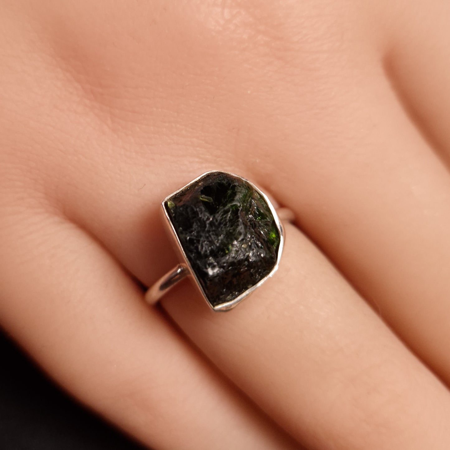 Green Tourmaline Ring