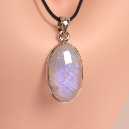 Rainbow Moonstone Pendant