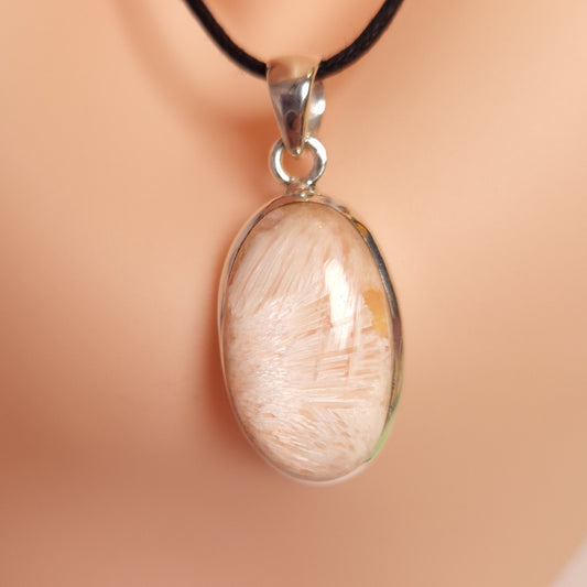 Scolecite Pendant