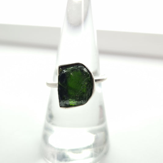 Green Tourmaline Ring