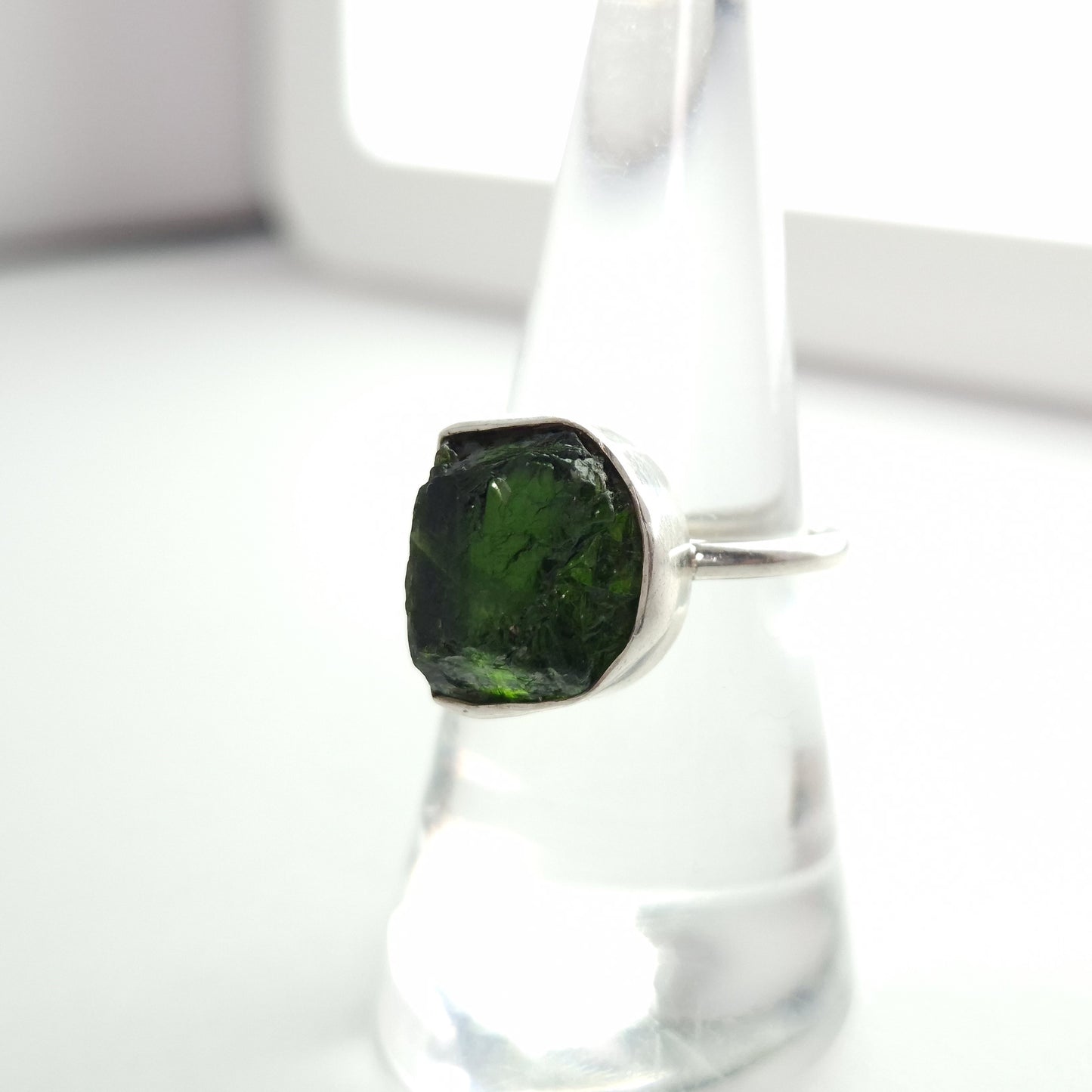 Green Tourmaline Ring