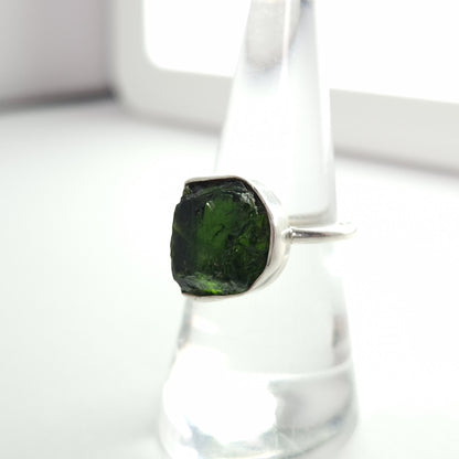 Green Tourmaline Ring