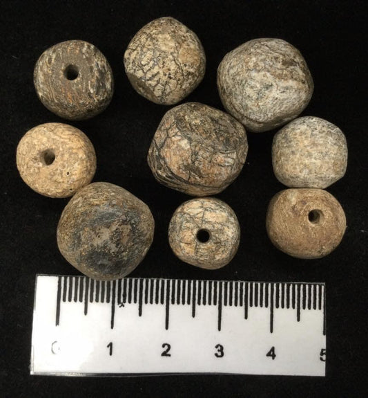 Mastodon Bone Beads