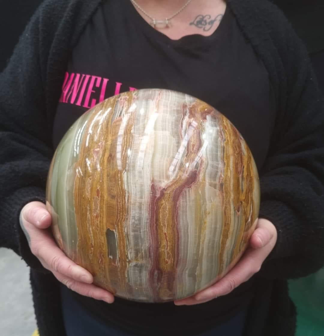 Green Onyx Sphere (XL)