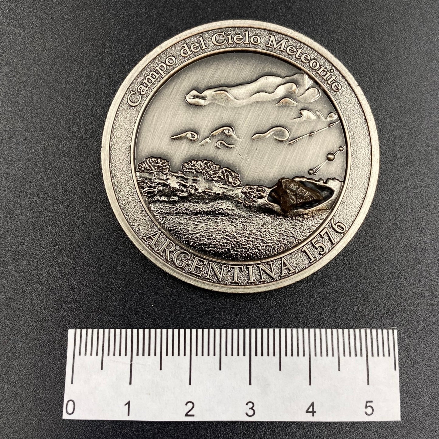 Bronze Campo del Cielo Medallion