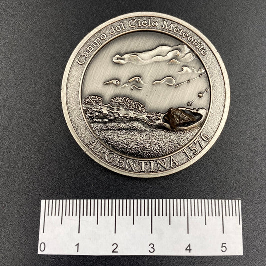 Bronze Campo del Cielo Medallion