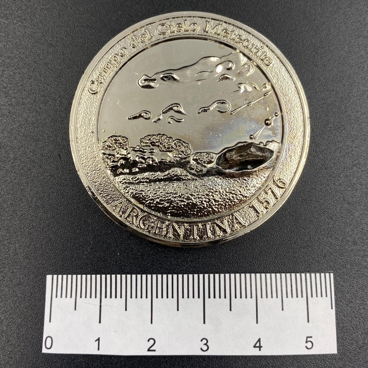 Silver Campo del Cielo Medallion