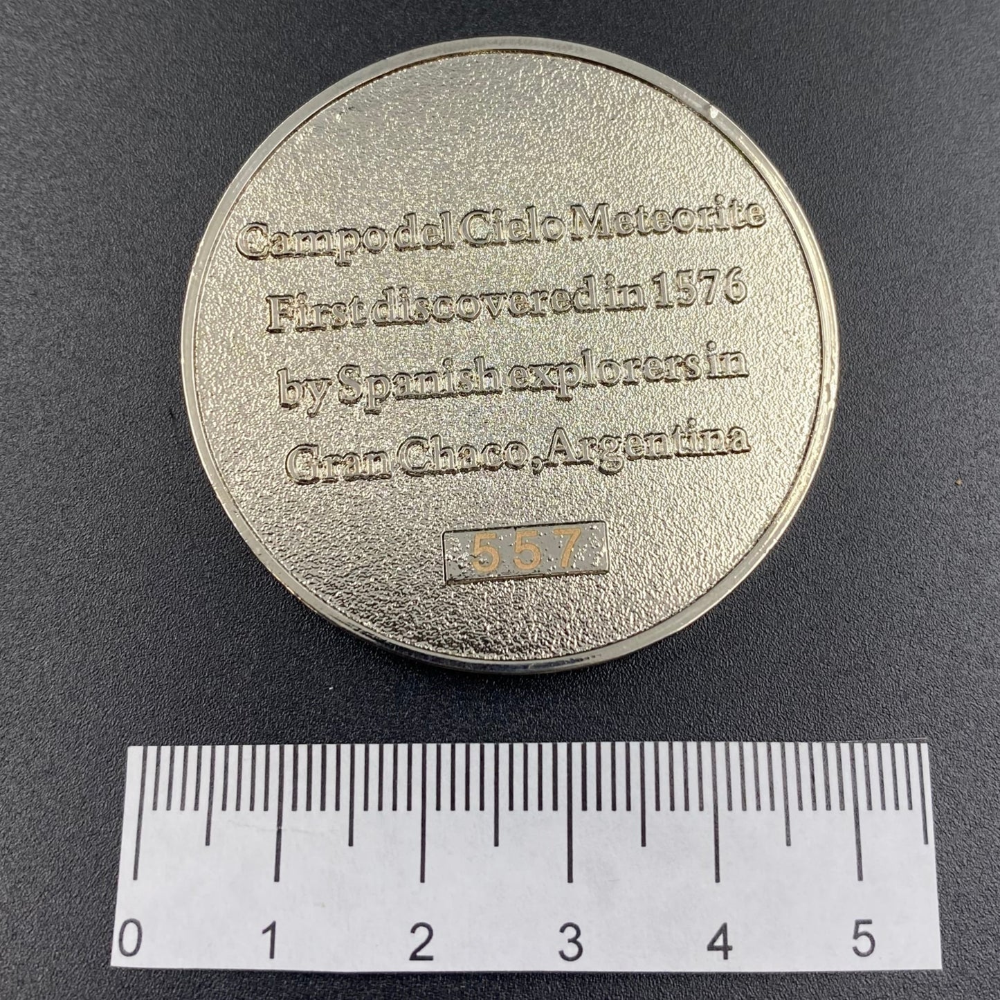 Silver Campo del Cielo Medallion