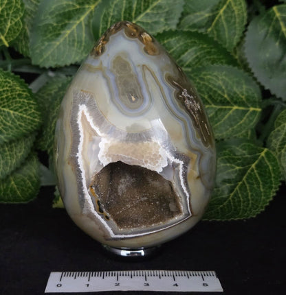 DRUZY AGATE EGG