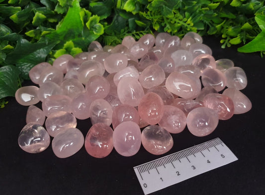 HIGH GRADE ROSE QUARTZ TUMBLES
