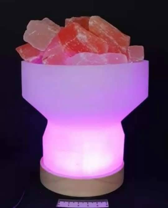 SELENITE FIRE BOWL ORNAMENT