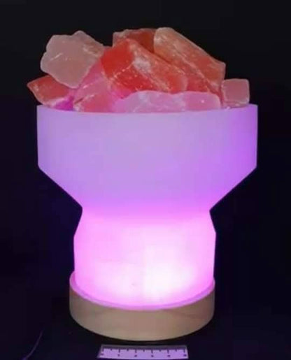 SELENITE FIRE BOWL ORNAMENT