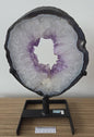 AMETHYST PORTAL ON METAL STAND