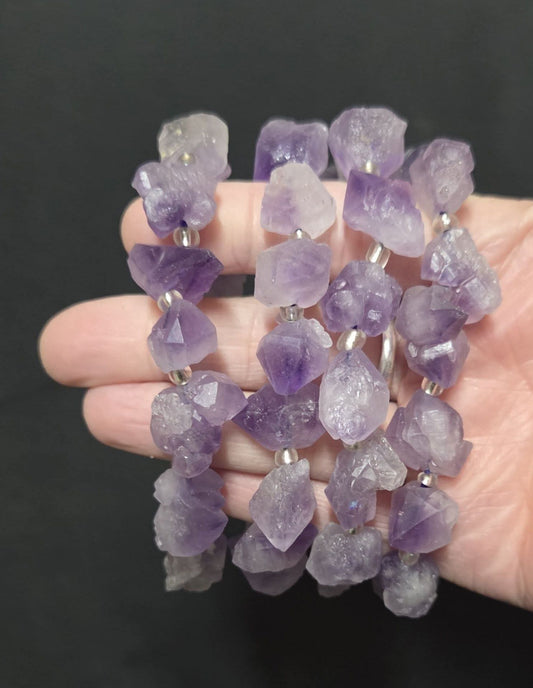 AMETHYST FLOWER BRACELET