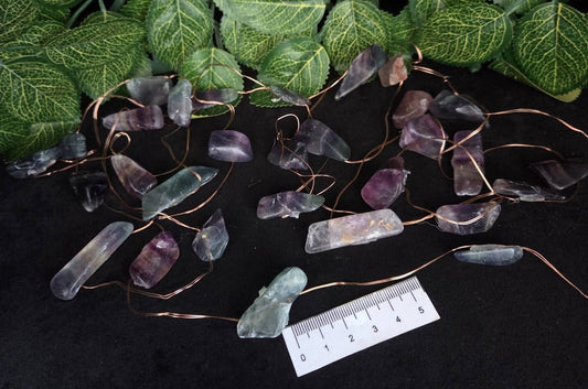 RAINBOW FLUORITE FAIRY LIGHTS