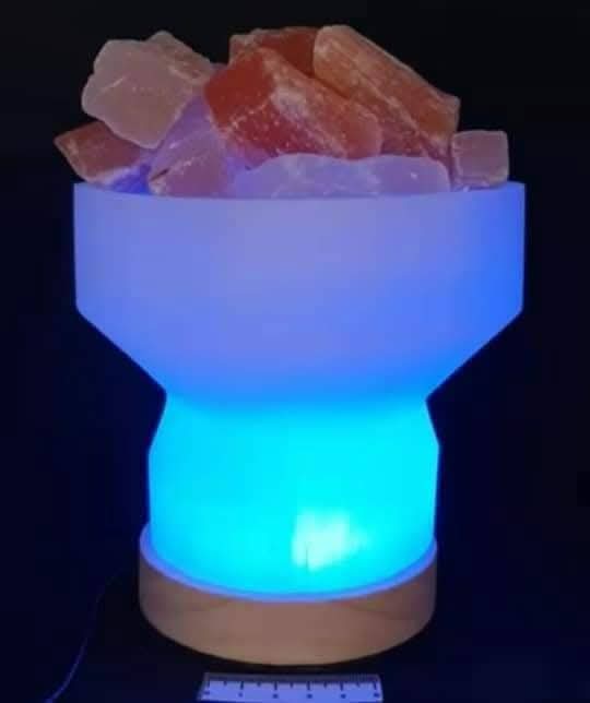 SELENITE FIRE BOWL ORNAMENT