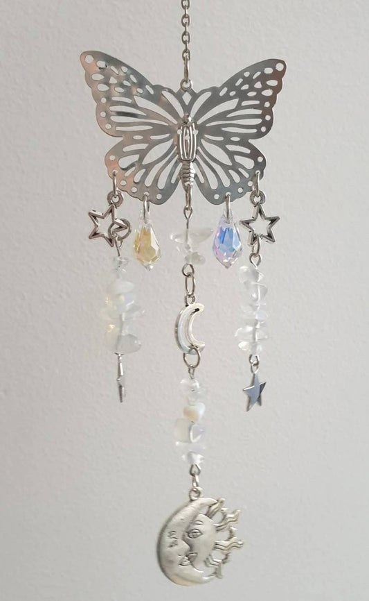 BUTTERFLY & OPALITE SUN CATCHERS