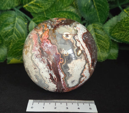 MEXICAN CRAZY LACE AGATE SPHERE