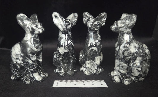 FOSSIL MARBLE SPHYNX CATS