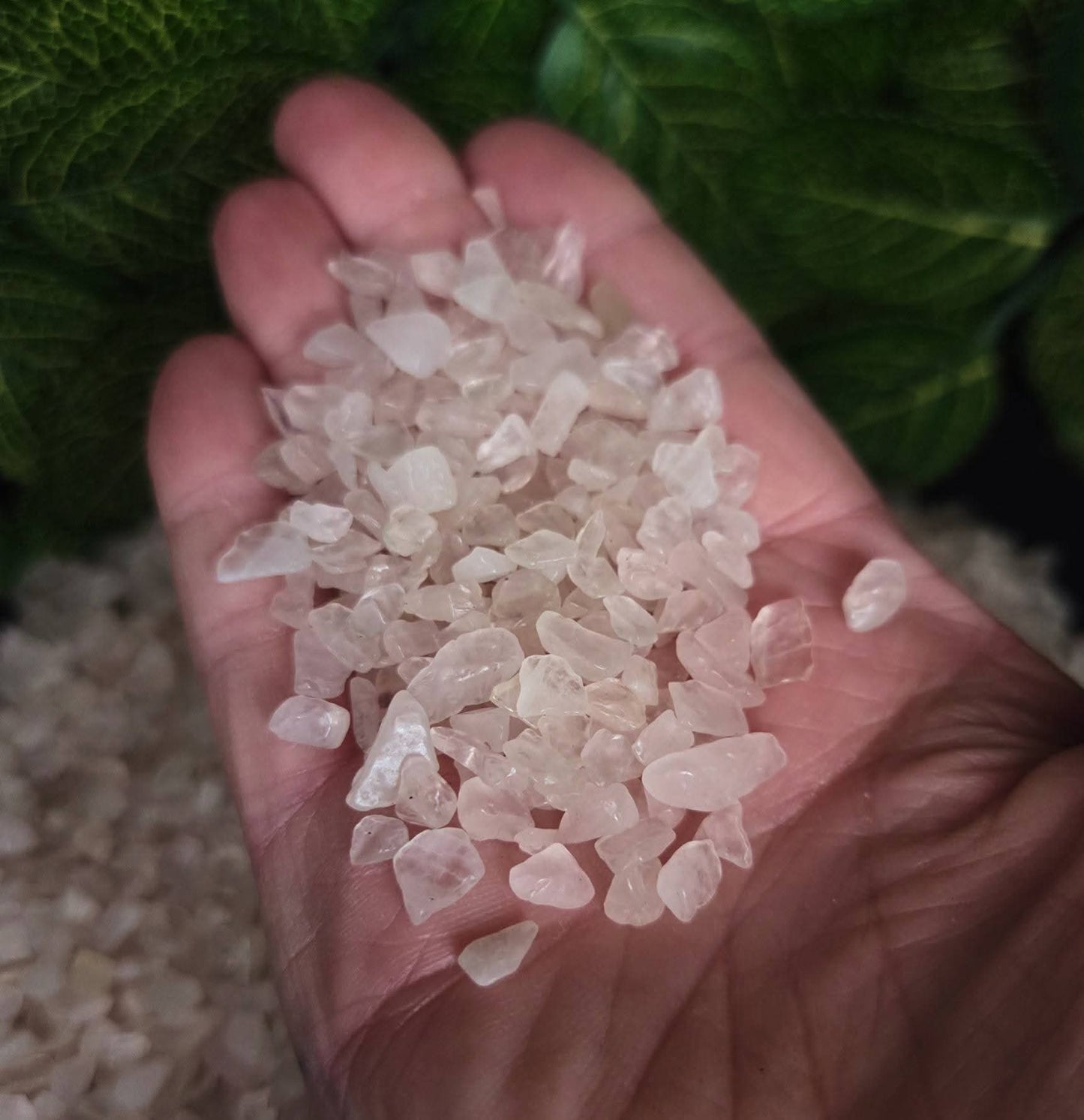 ROSE QUARTZ CHIPS