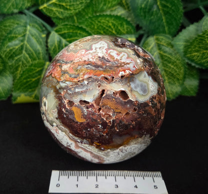 MEXICAN CRAZY LACE AGATE SPHERE
