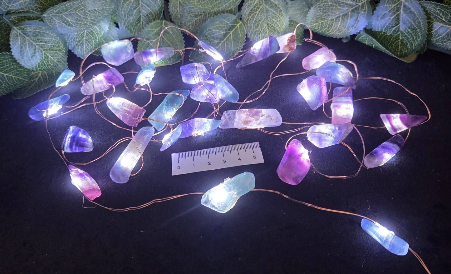 RAINBOW FLUORITE FAIRY LIGHTS