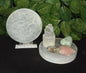 SELENITE ROUND CHARGING PLATE