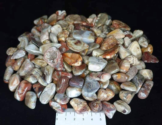 CRAZY LACE AGATE TUMBLES