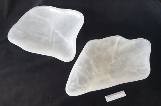 SELENITE IRREGULAR LARGE DISH