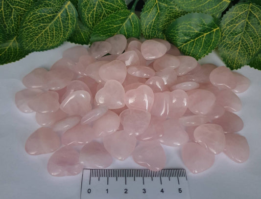 ROSE QUARTZ MINI HEARTS