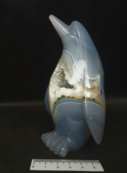 DRUZY AGATE PENGUIN