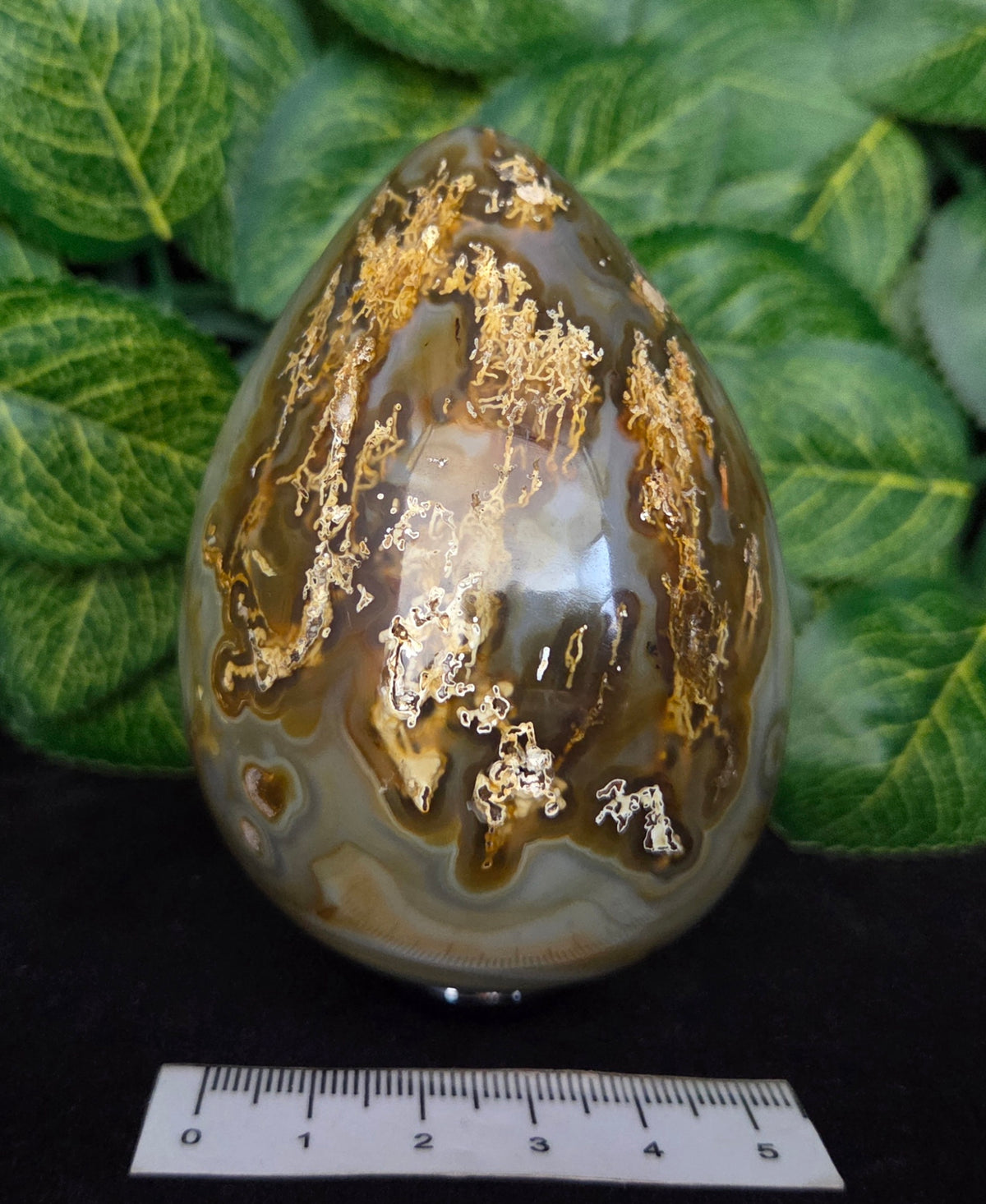 DRUZY AGATE EGG