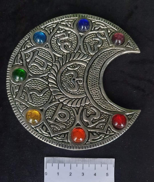 OM CHAKRA MOON INCENSE HOLDERS