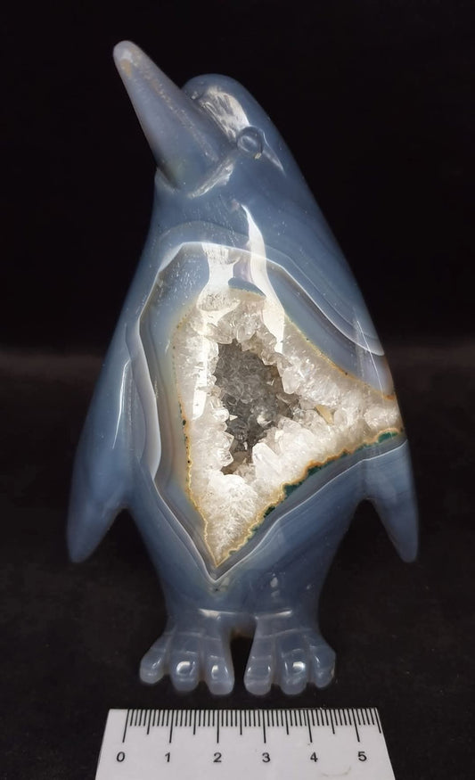 DRUZY AGATE PENGUIN