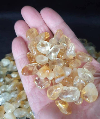 CITRINE TUMBLES - SMALL