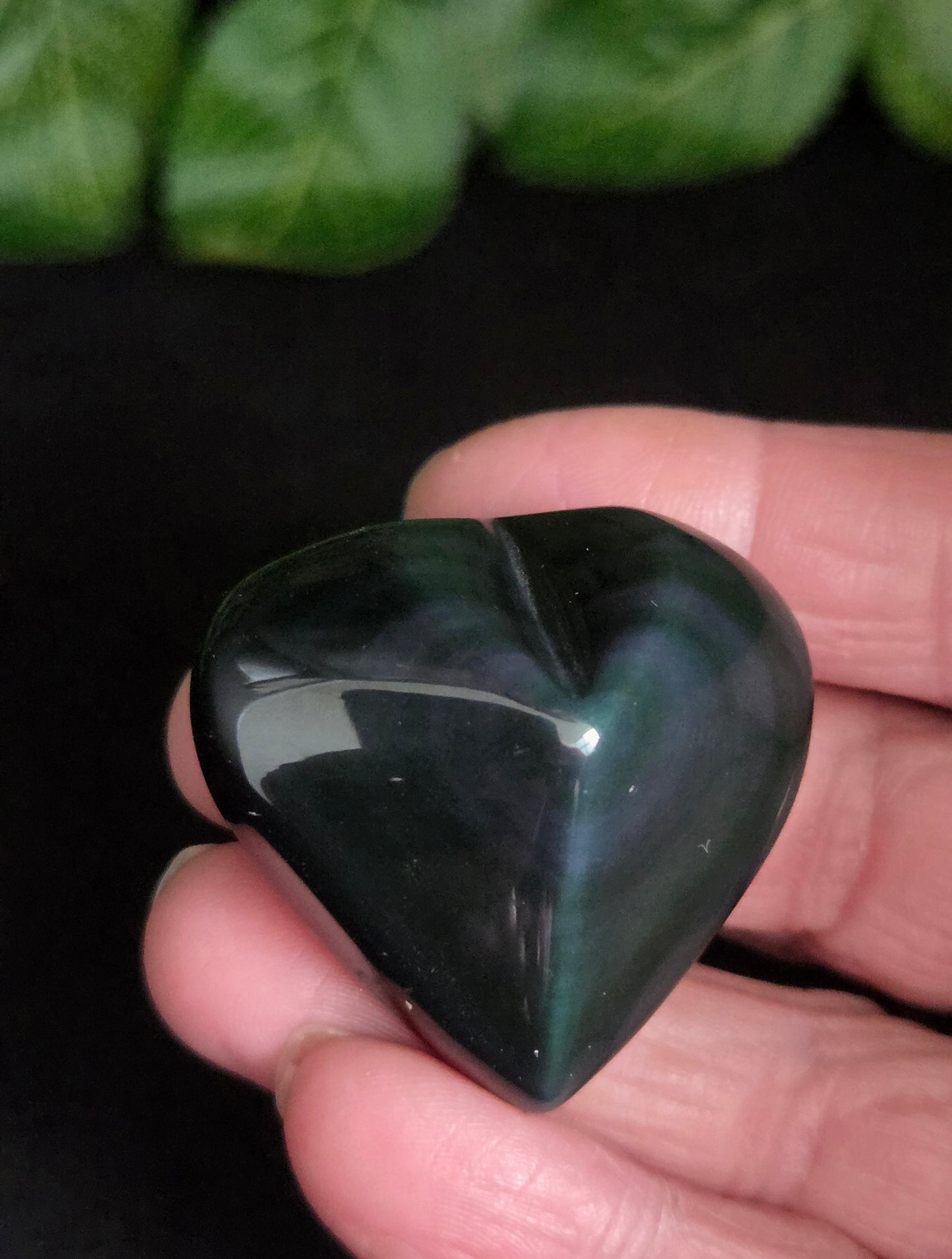 RAINBOW OBSIDIAN HEARTS