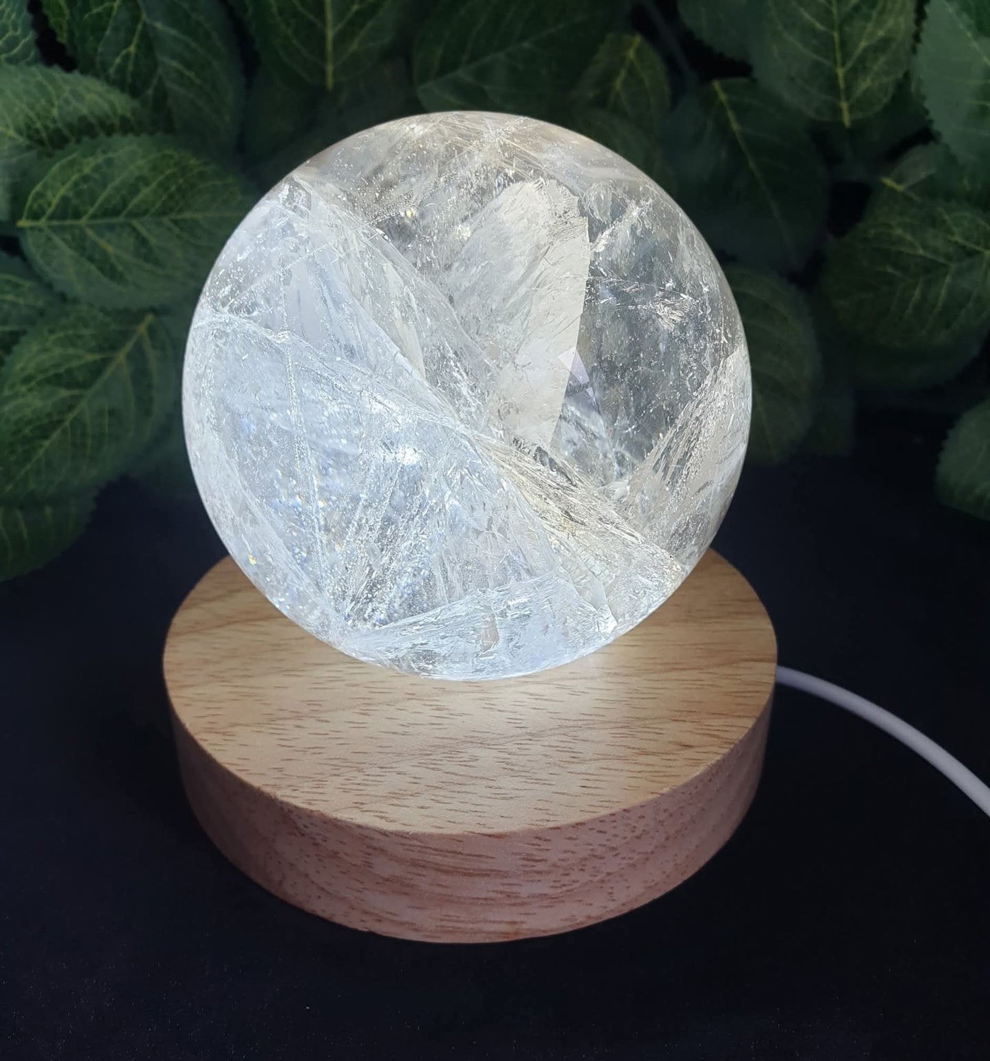 LARGE USB LED WHITE LIGHT BASE