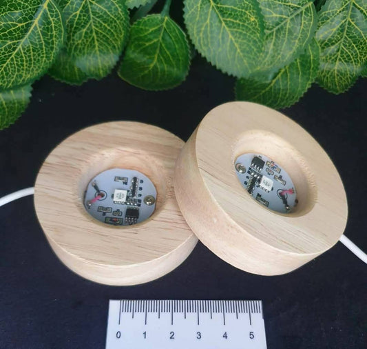 SMALL USB LED MULTICOLOURED LIGHT BASE
