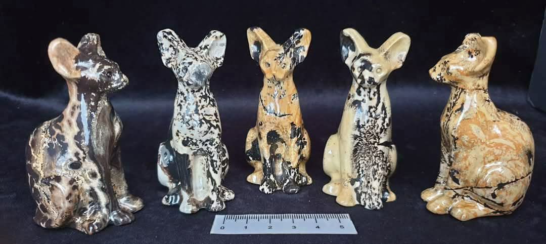 PICTURE STONE SPHYNX CATS