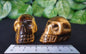TIGER EYE SKULLS