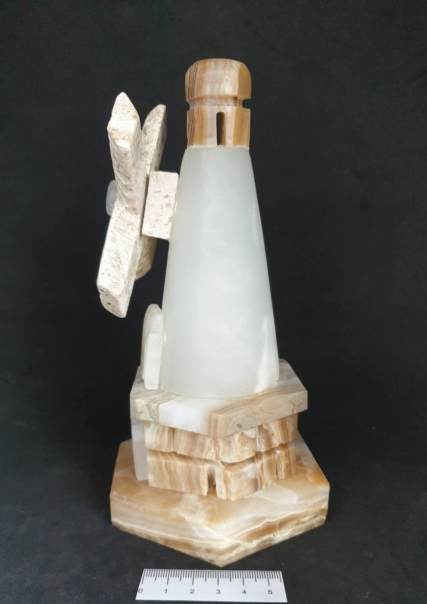Amber Onyx Windmill Ornaments