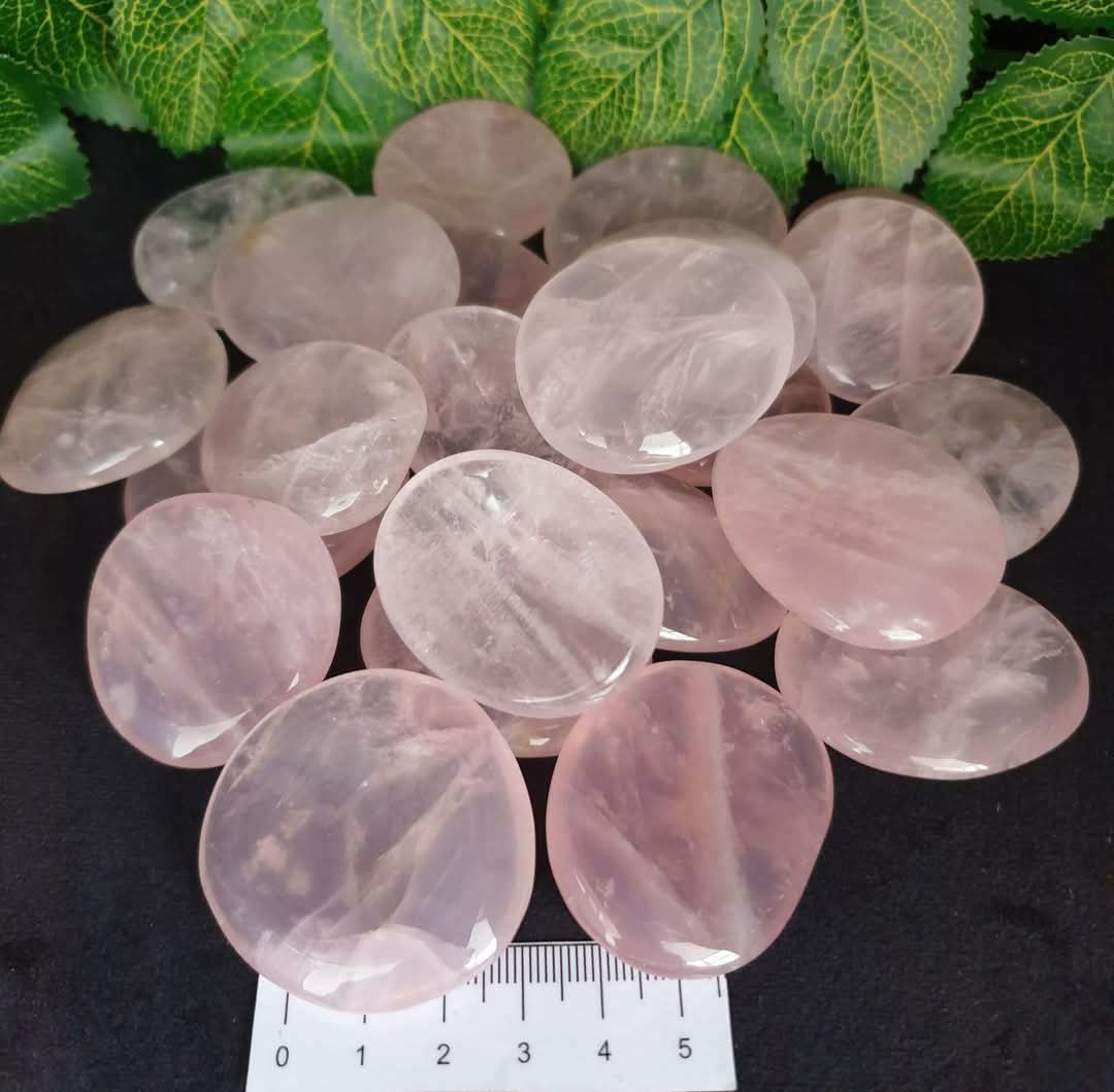 ROSE QUARTZ WORRY STONES