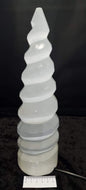 SELENITE SPIRAL TOWER 30CM