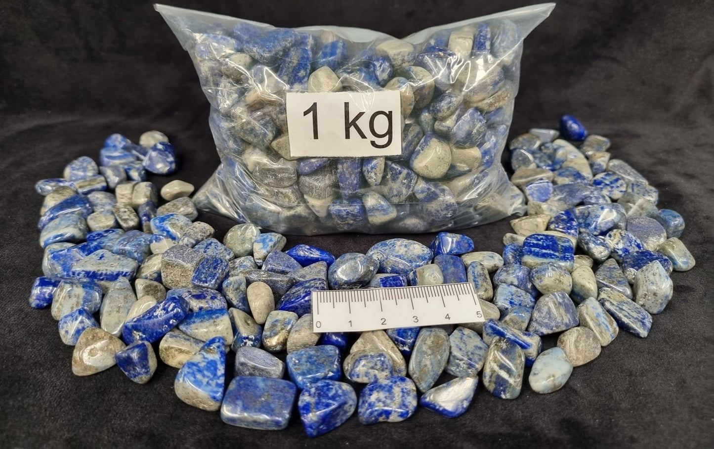 Lapis Lazuli Tumbles - 1kg