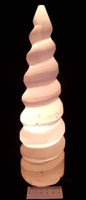 SELENITE SPIRAL TOWER 30CM