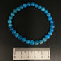 Blue Apatite Beaded Bracelet