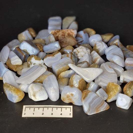 Blue Lace Agate Tumbles