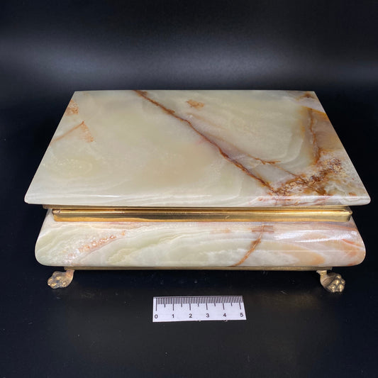 Green Onyx Jewellery Box